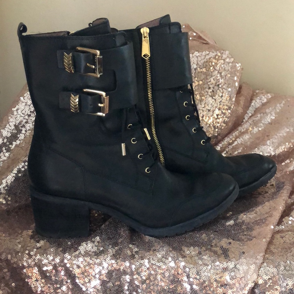 Donald J. Pliner combat boots Size US 10